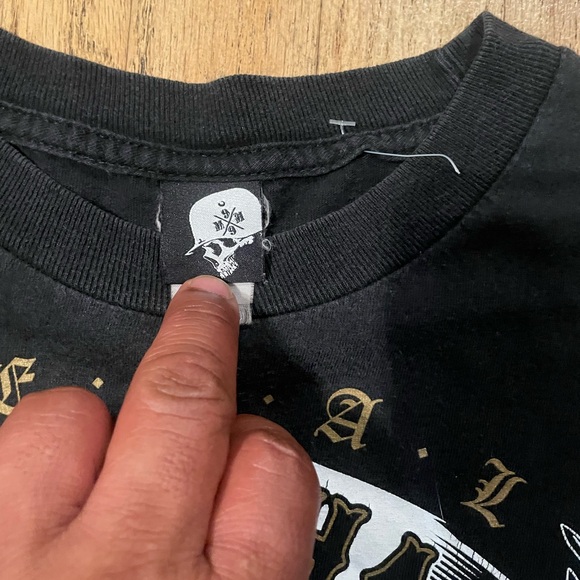 Black Graphic T-Shirt for Men - Picture 4 of 5